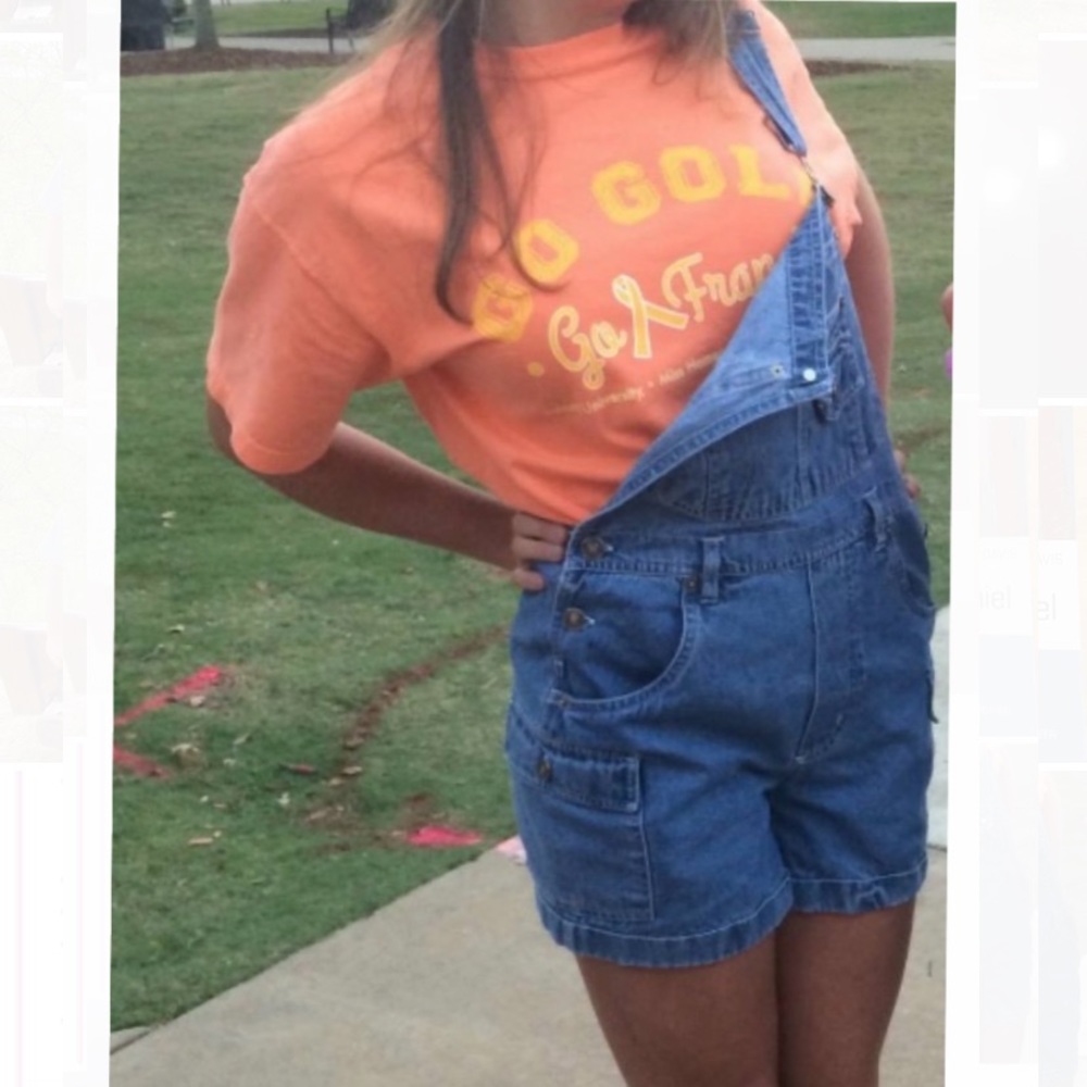 Vintage Route 66 overall romper